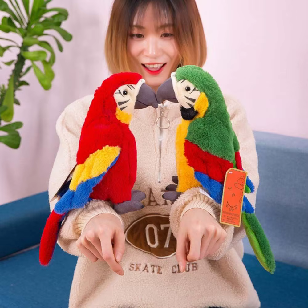 Muñeca de Peluche de Pájaro Realista de Algodón Plush para Decoración — imagen 1