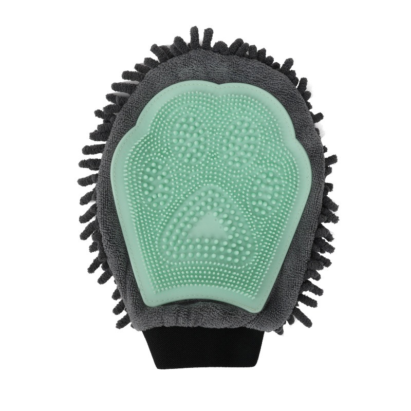 Pet shower gloves, dog double-sided cleaning, massage, shower brush, cat grooming, massage brush, pet supplies — image 7