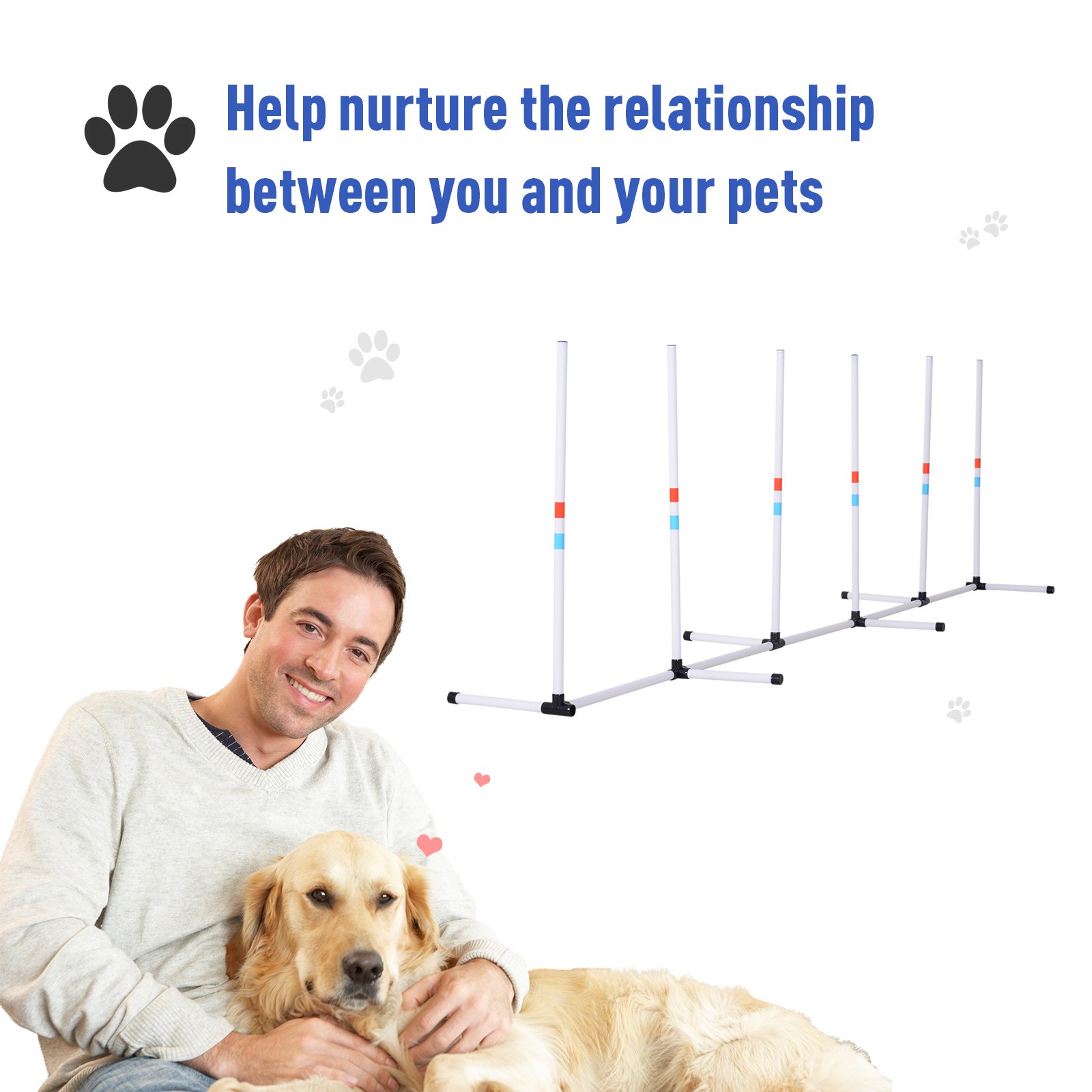 Aparato de Túneles para Perros con Almacenaje - Equipo de Agilidad Canina Exterior — imagen 4