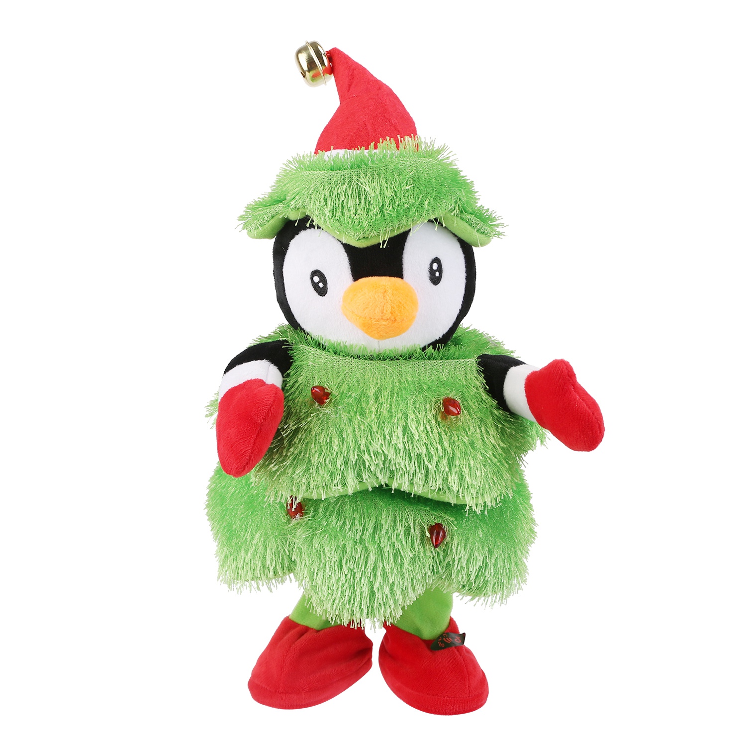 Plush de Elefante o Pinguino o Niño de Nieve con Movimientos Eléctricos que Baila, Canta y Habla Interactivamente con Canciones Divertidas para Regalos Navideños para Niños — imagen 15