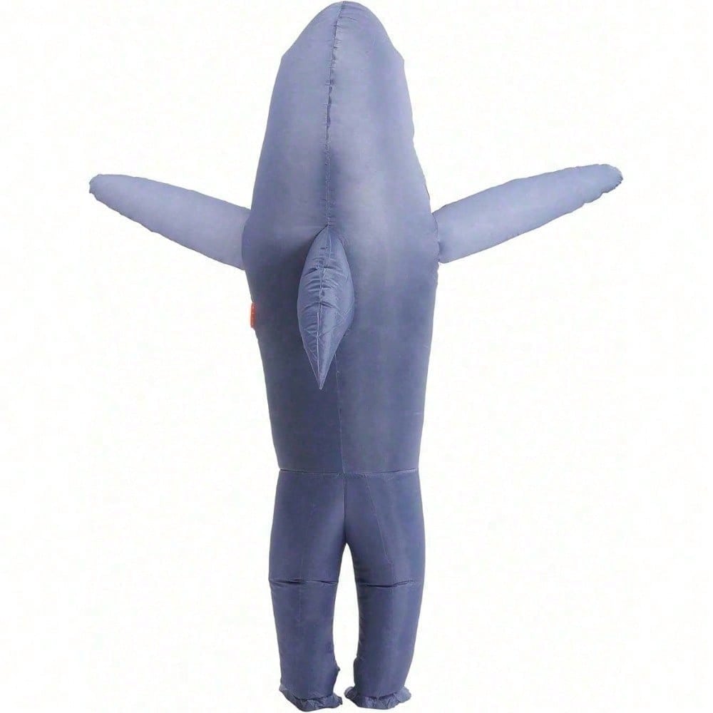 Regalo Perfecto para San Valentín, Disfraz de Tiburón Inflable, Ropa de Hilo para Fiesta de Halloween y Cumpleaños — imagen 7