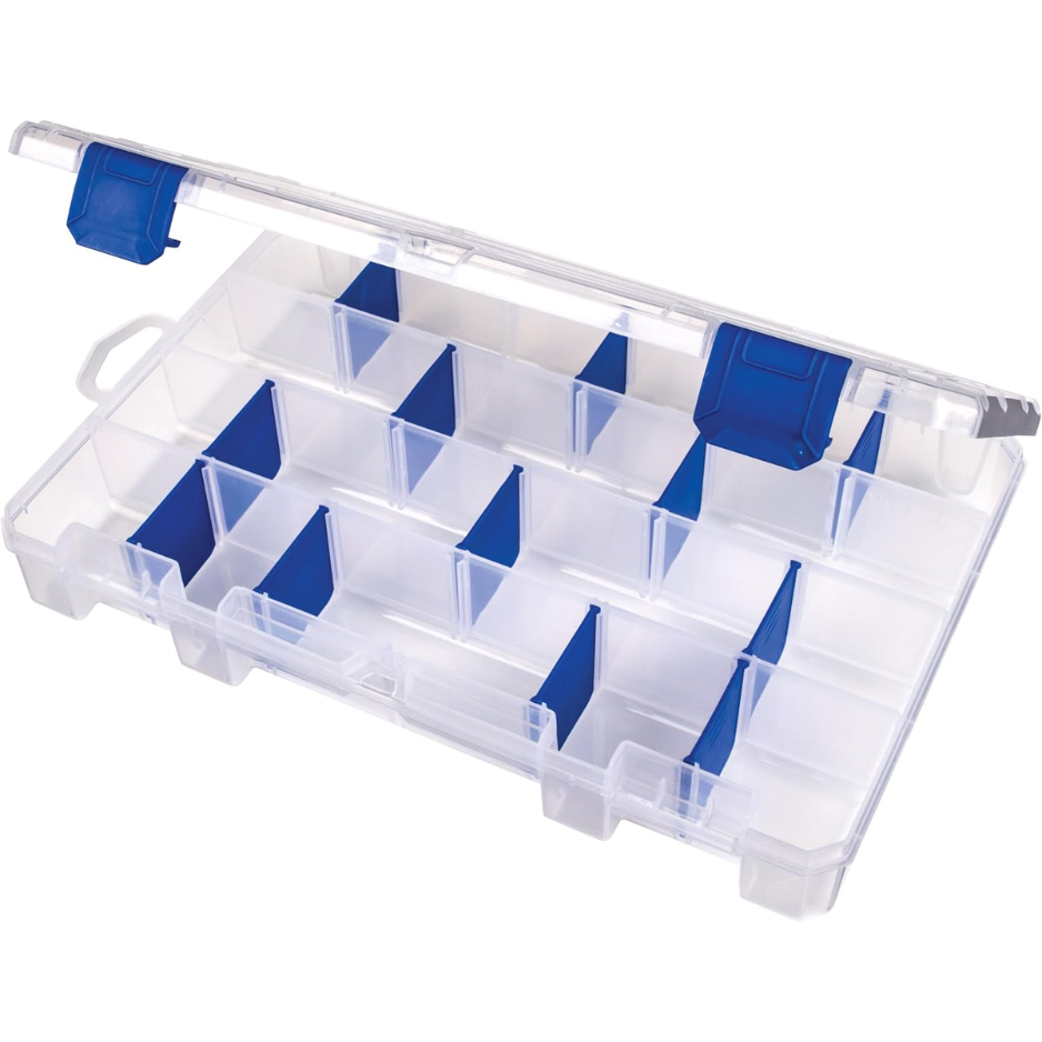 Caja de Tackle para Pesca Outdoors Tuff Tainer Con Tecnología Anti-Rusto Zerust Organizador de Luras Transparente 11 Pulgadas — imagen 3