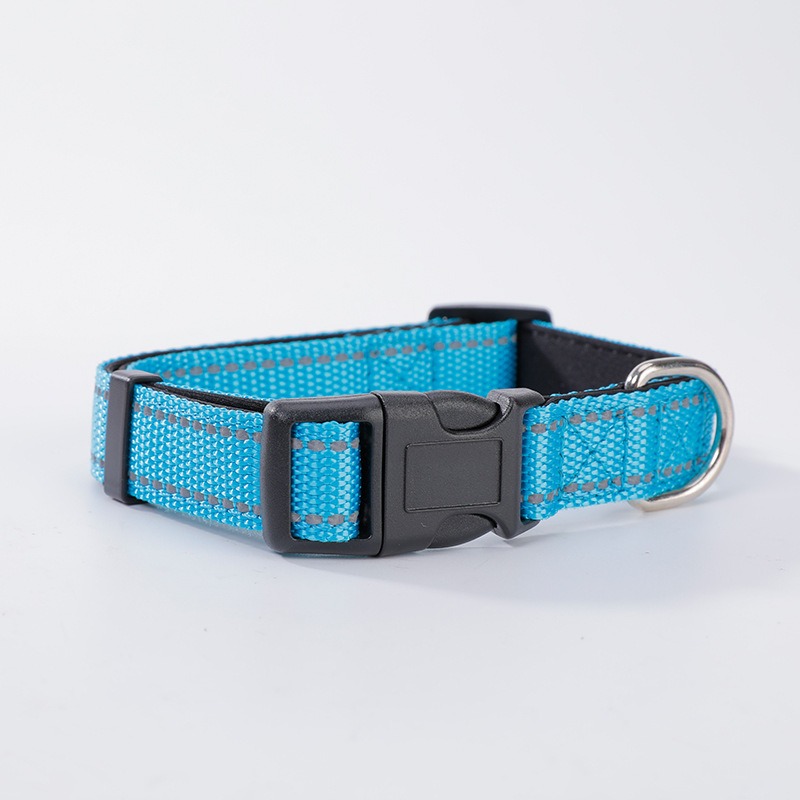 Nylon Material Reflective Neoprene Custom Color Dog Breakaway Collars Personalized — image 7