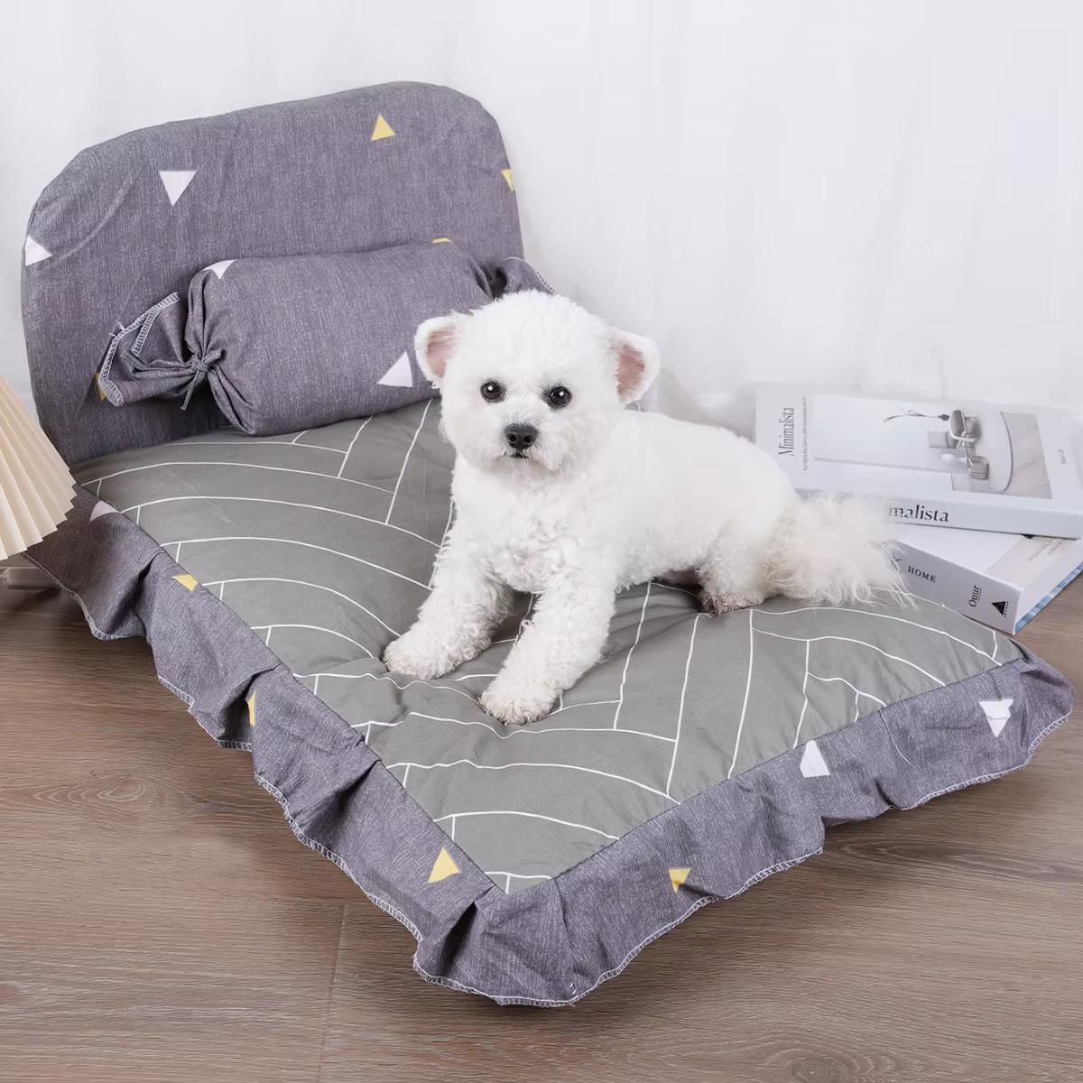 Small Dog Bed Puppy Beds Cats Big Cushion Accessory Bedding for Dogs Breeds Basket Accessories Sofa Large Kennel Baskets Pet Mat — image 1
