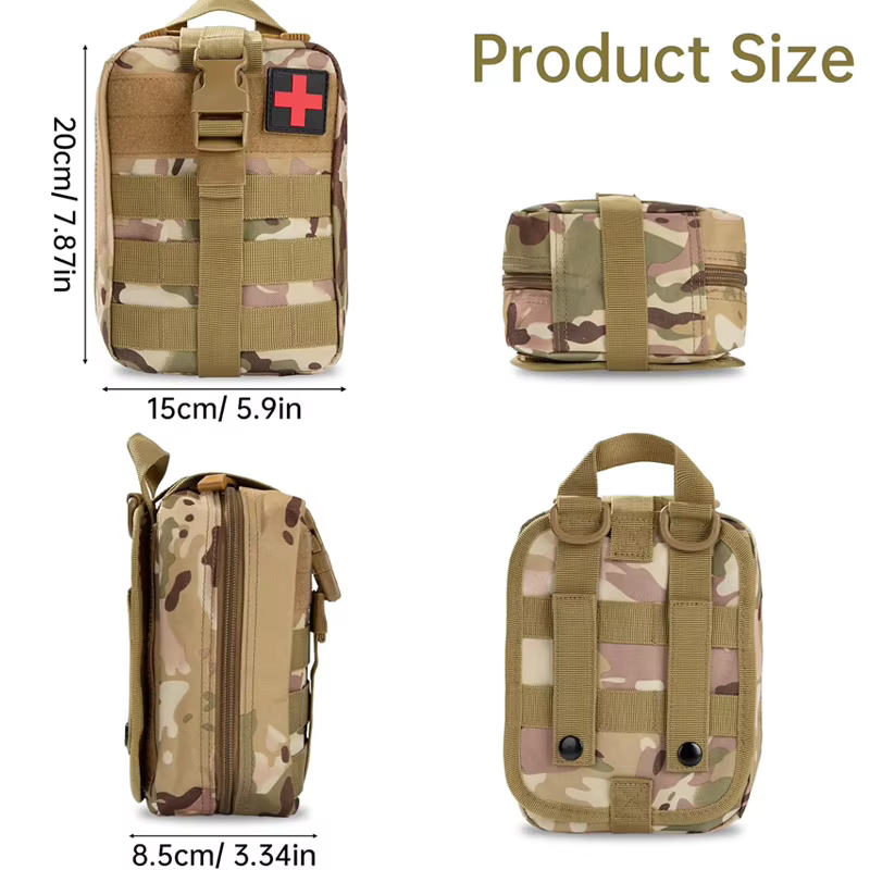 315 Pieces First Aid Kit, Tactical Survival Kit Camping, Hunting, Hiking, etc. Multi-Purpose Portable Mountaineering Bag — image 2