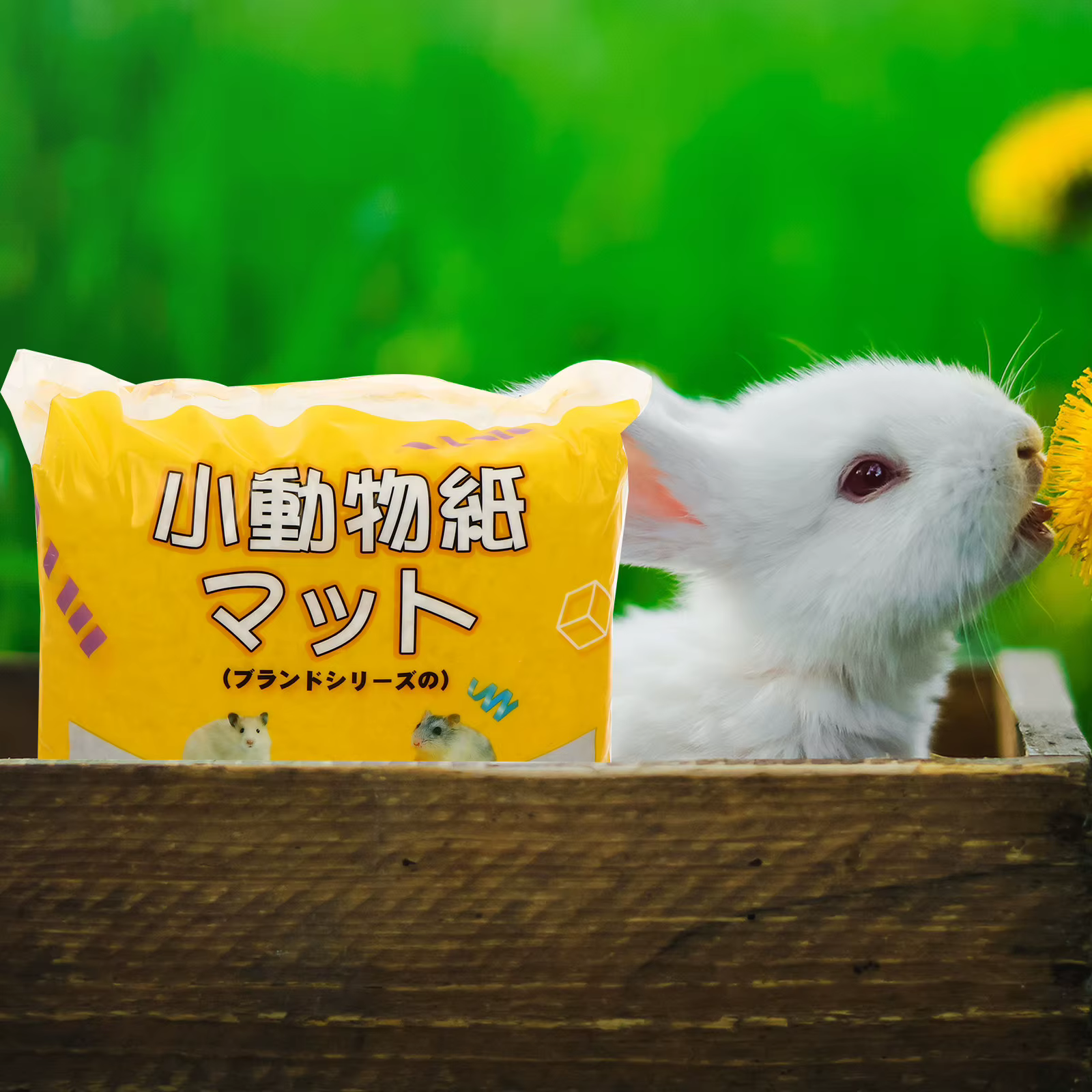 1Pack Ropa de cama de papel con bajo polvo, absorbente, control de olores para conejo, hámster, cobaya y chinchilla, nido para jaula de mascotas pequeñas — imagen 6