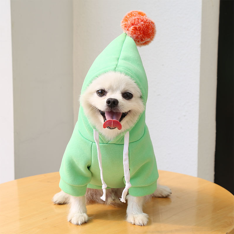 Chick Transformed Dog Cat Small Medium-Sized Dog Autumn And Winter Sweatshirt Scratch Pet Clothes Supplies Teddy Fighting Bichon — image 9