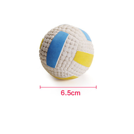 Dog Toys Latex Rugby Tennis Dog Bite Sound Ball Pet Toys — image 8
