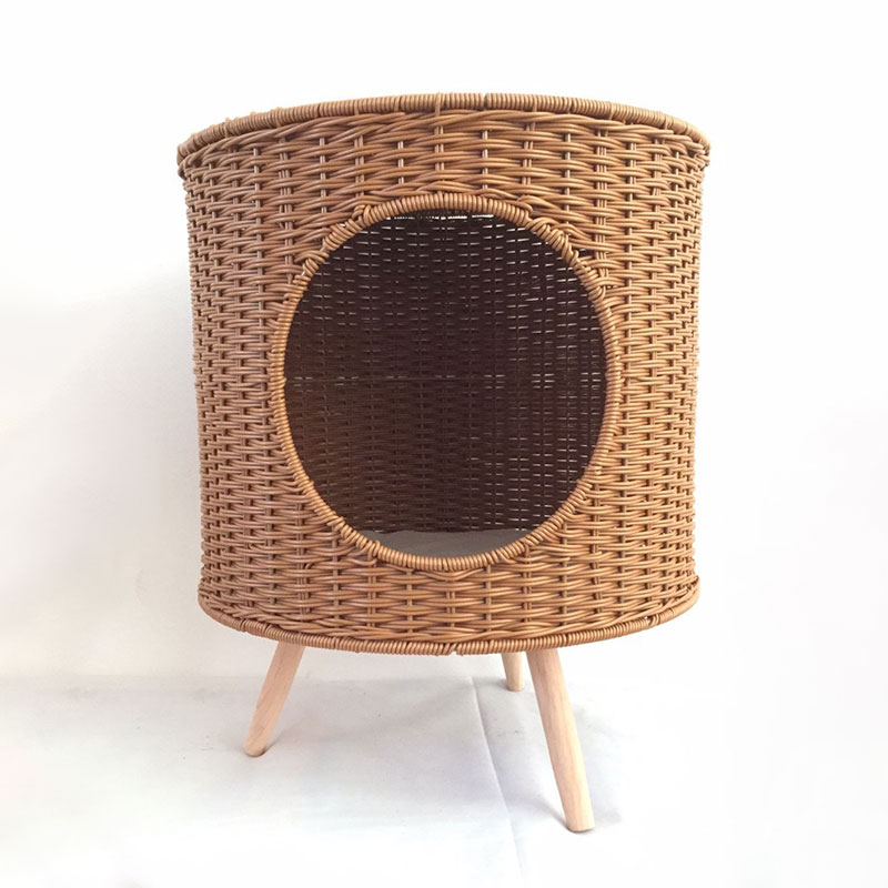 Pet Supplies Cat Kennel Pet Kennel Pet House Cat Kennel Removable Warm Nest Knitting Crafts — image 1