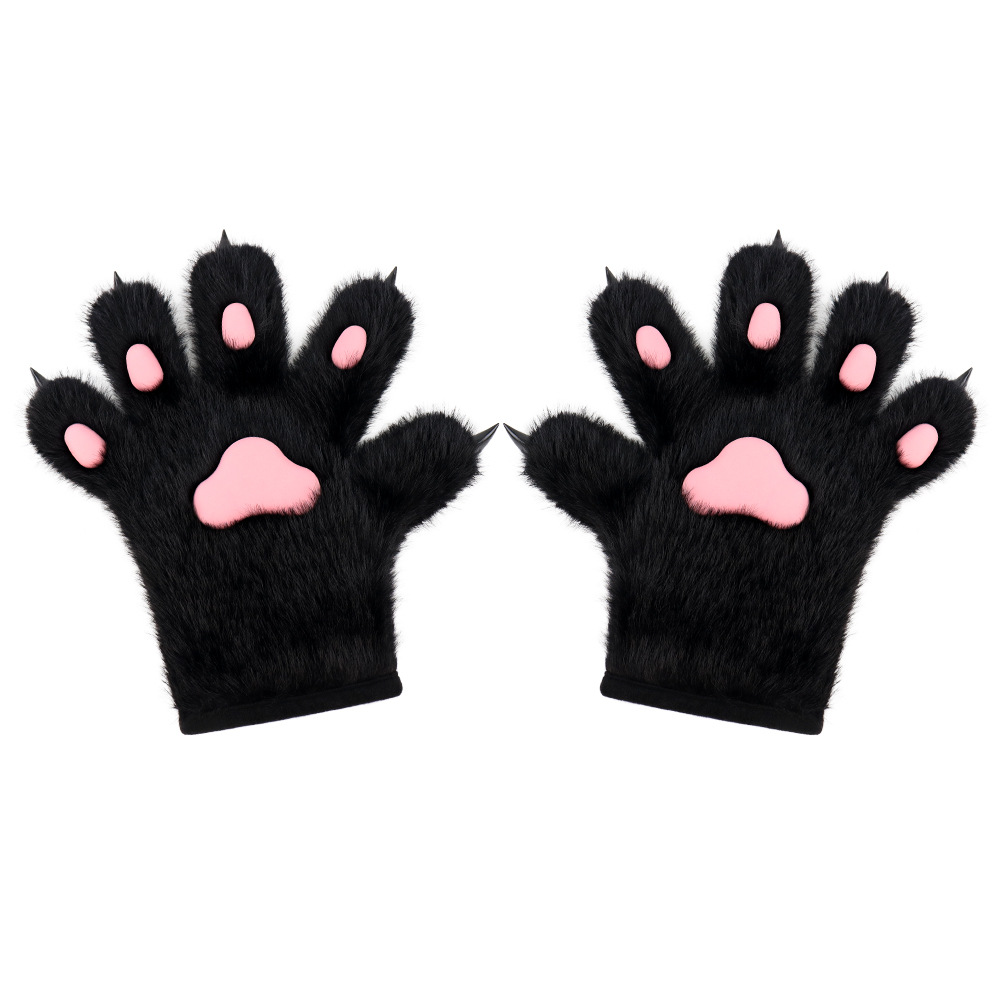 Garras de Gato Realistas para Cosplay, Concha de Carne Fuzzy - Manos de Animal — imagen 1