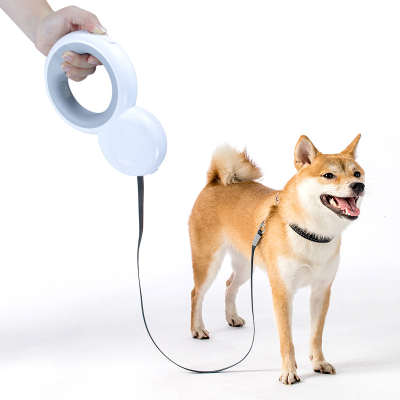 4 in 1 Pet Snowman Leash LED With Night Light Dog Automatic Retractable Leash Dog Supplies Pet Dog Leash — image 1