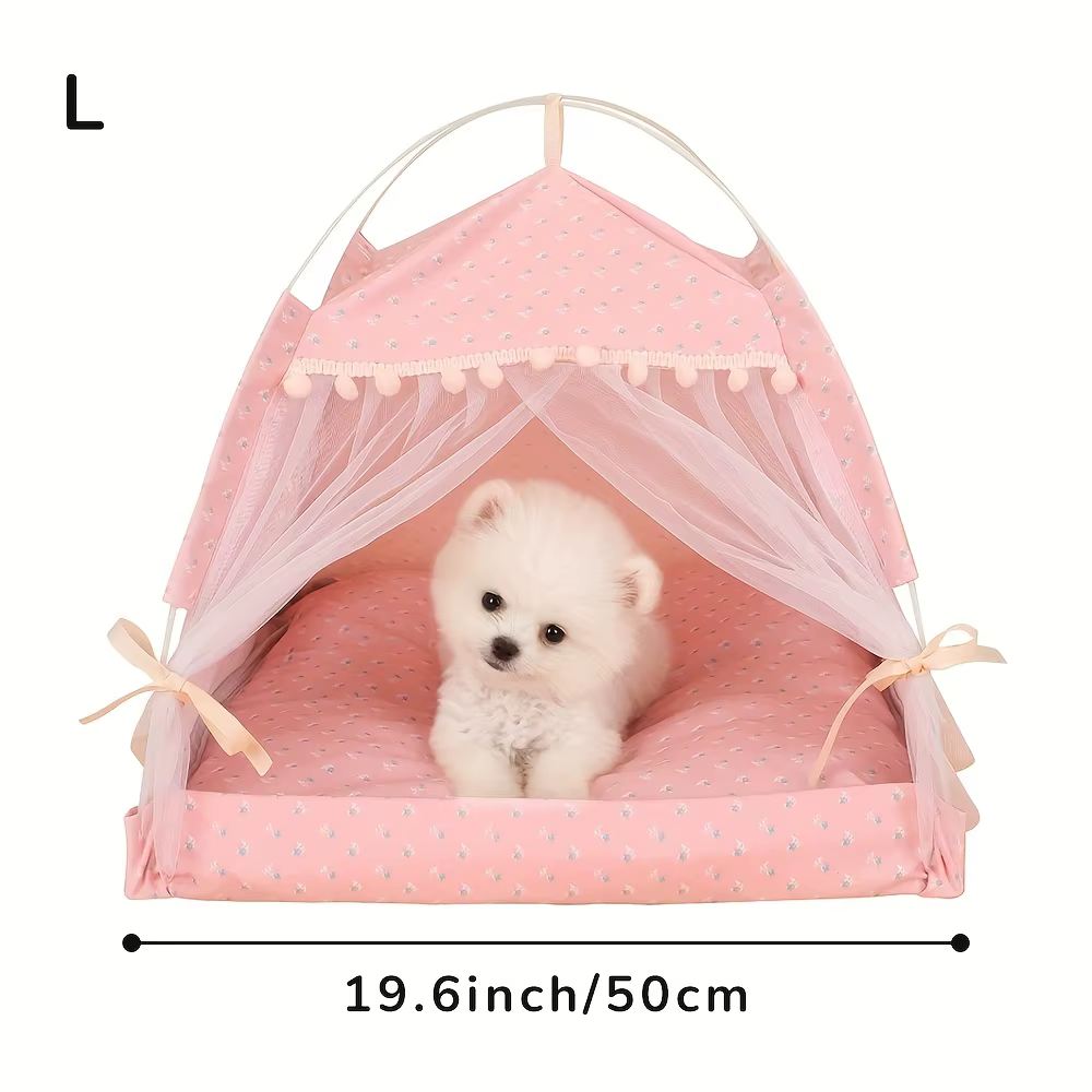 Cama Tenda para Mascotas: Casa de Gatos, Accesorios, Alfombra Cálida, Muebles Sofá, Cesta, Camas, Tenda de Cierre Clamshell para Gatitos, Invierno — imagen 1