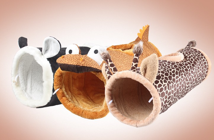 Crinkle Cat Plush Tunnel 3 Animal Styles — image 6