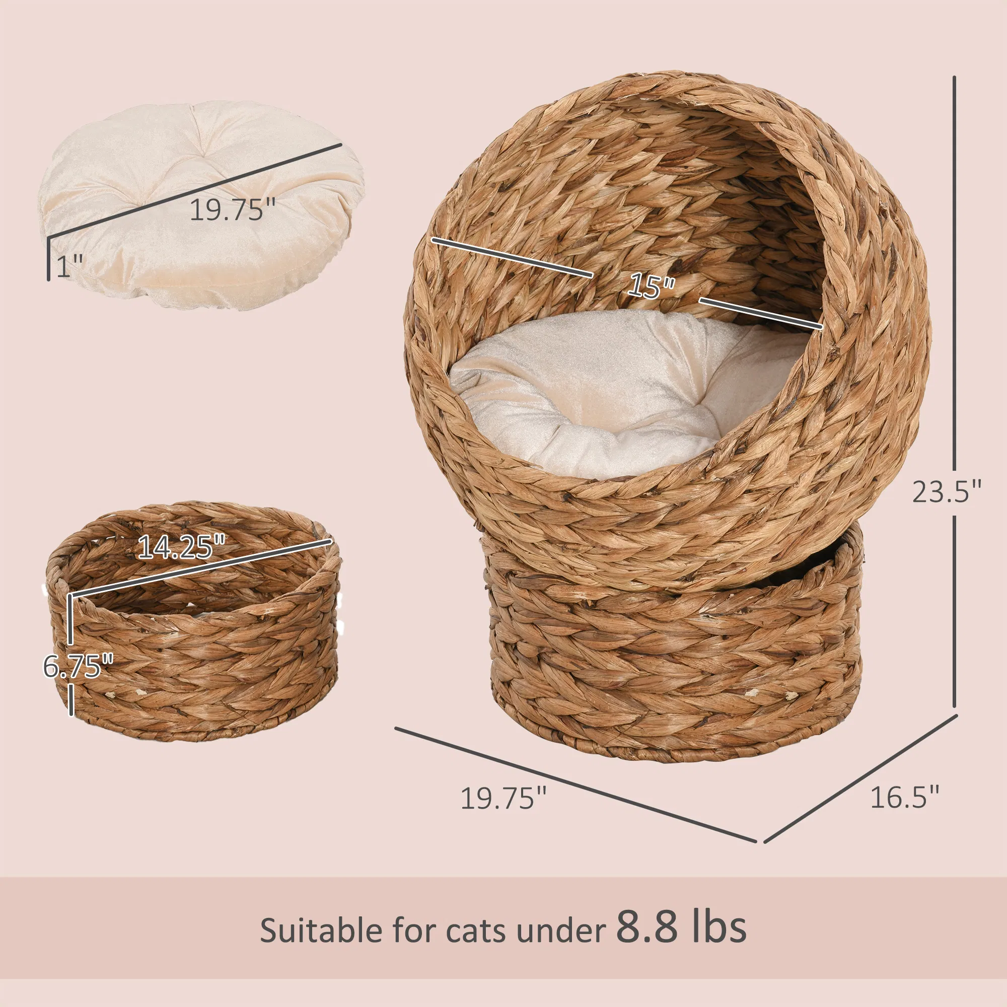 Pet Cat Bed/Cat House — image 3
