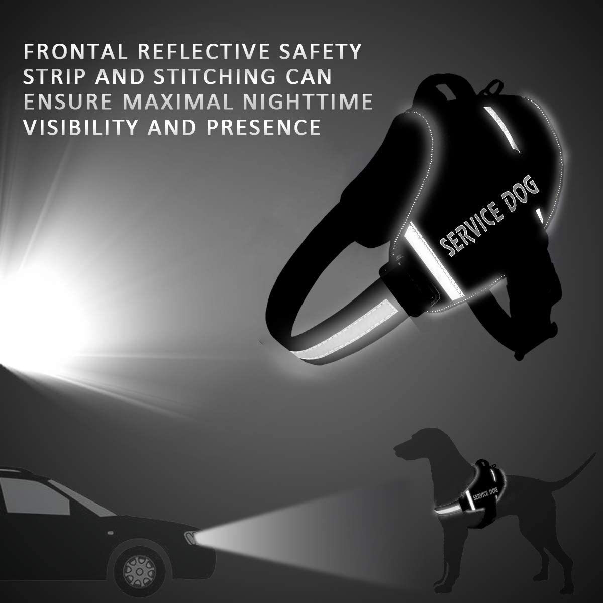 Pet Dog New Reflective Comfortable Pet Chest Strap Traction Rope Leash Undershirt Pet Chest Strap — image 5