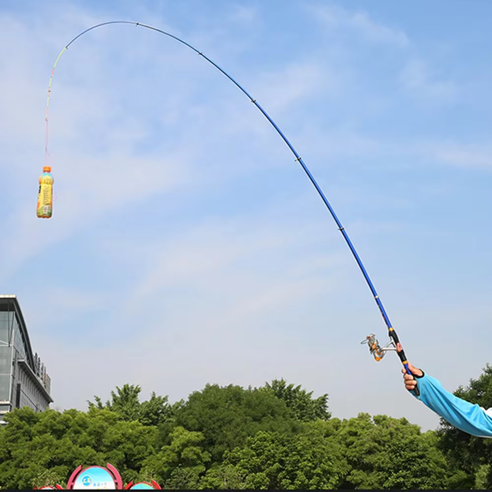 Caña de Pesca Telescópica Ligera de Carbono 1.5M-3M, Accesorios de Herramienta de Pesca al Aire Libre para Pesca Nocturna y Pesca Exterior — imagen 4
