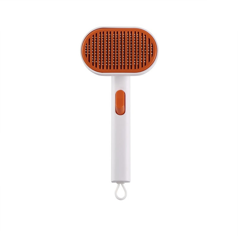 Pet comb pet hair removal brush cat and dog comb automatic hair removal and beauty brush — image 1