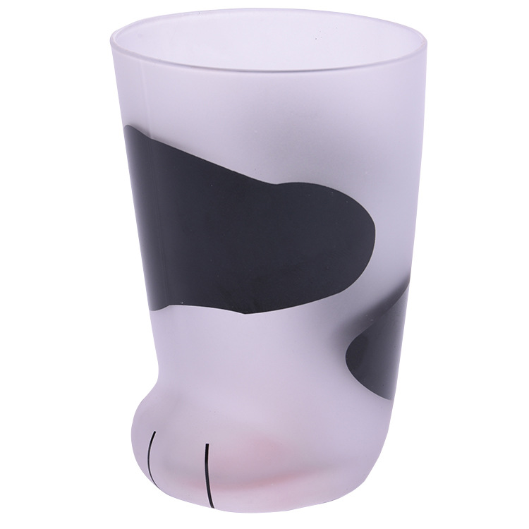 Creative Cute Cat Paws Glass Tiger Paws Mug Office Coffee Mug Tumbler Personality Breakfast Milk Porcelain Cup Gift — image 3