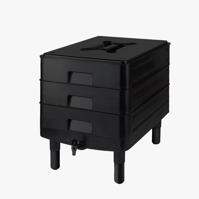 Courtyard Tray Compost Plastic Worms Farm Growing Worm Bin Kitchen Outdoor Environmental protection Compost Bin