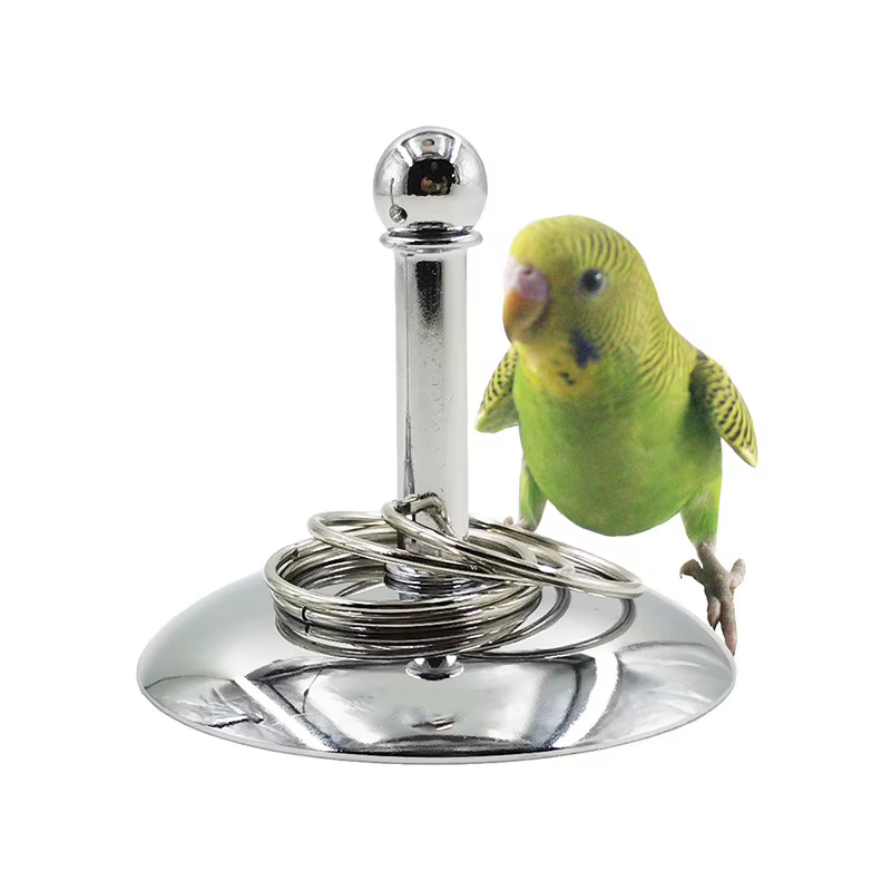 Pet Bird Toys Metal Platform Ferrules Toy Parrot Puzzle Interactive Toy Parakeet Training Intelligence Development Bird Supplies — image 4