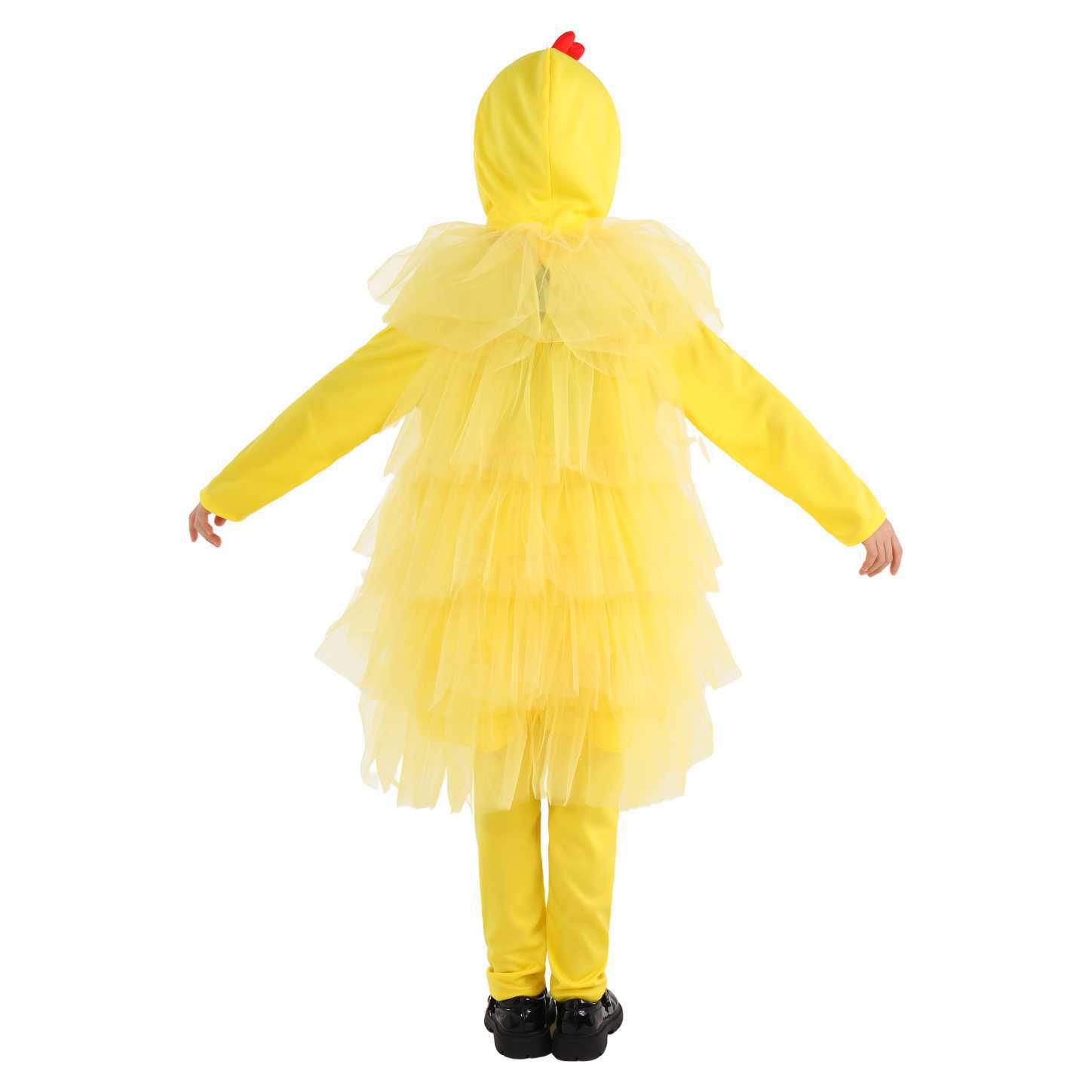 Children's Day Halloween Animal Stage Performance Costume Yellow Chick Cosplay Costume Performance Wear — image 4