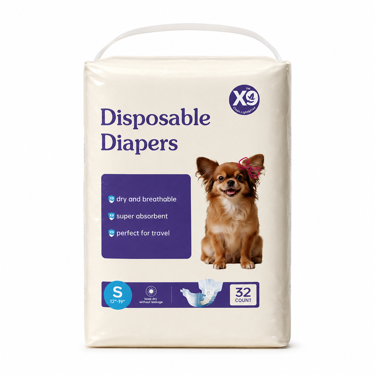 Diapersas para Hembra de Perro Descartables — imagen 2