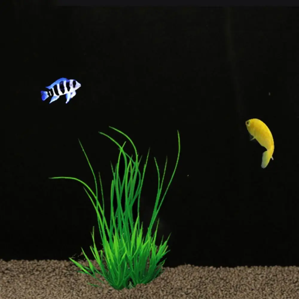 Plantas de Acuario Artificiales - Accesorios Acuáticos, Plantas Verdes Simulación de Césped de Agua, Decoraciones para Tanques de Peces — imagen 5
