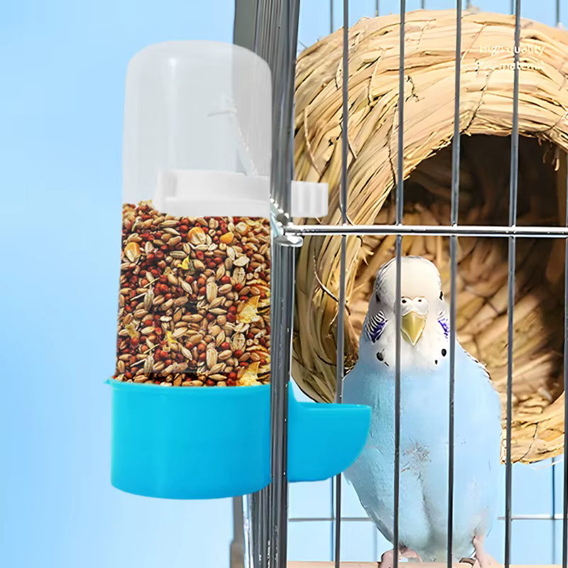 Comedero Colgante para Mascotas, 1/3 Piezas, Dispensador de Agua para Ardillas y Loros, Contenedor de Alimento, Caja de Comida para Aves, Accesorios para Jaula, Productos de Alimentación para Mascotas — imagen 4