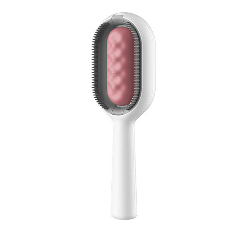 2 In 1 Hair Removal Cleaning Double Side Bath Rake Comb Pet Dog Cat Shedding Deshedding Brush Grooming Comb With Water Tank — image 20
