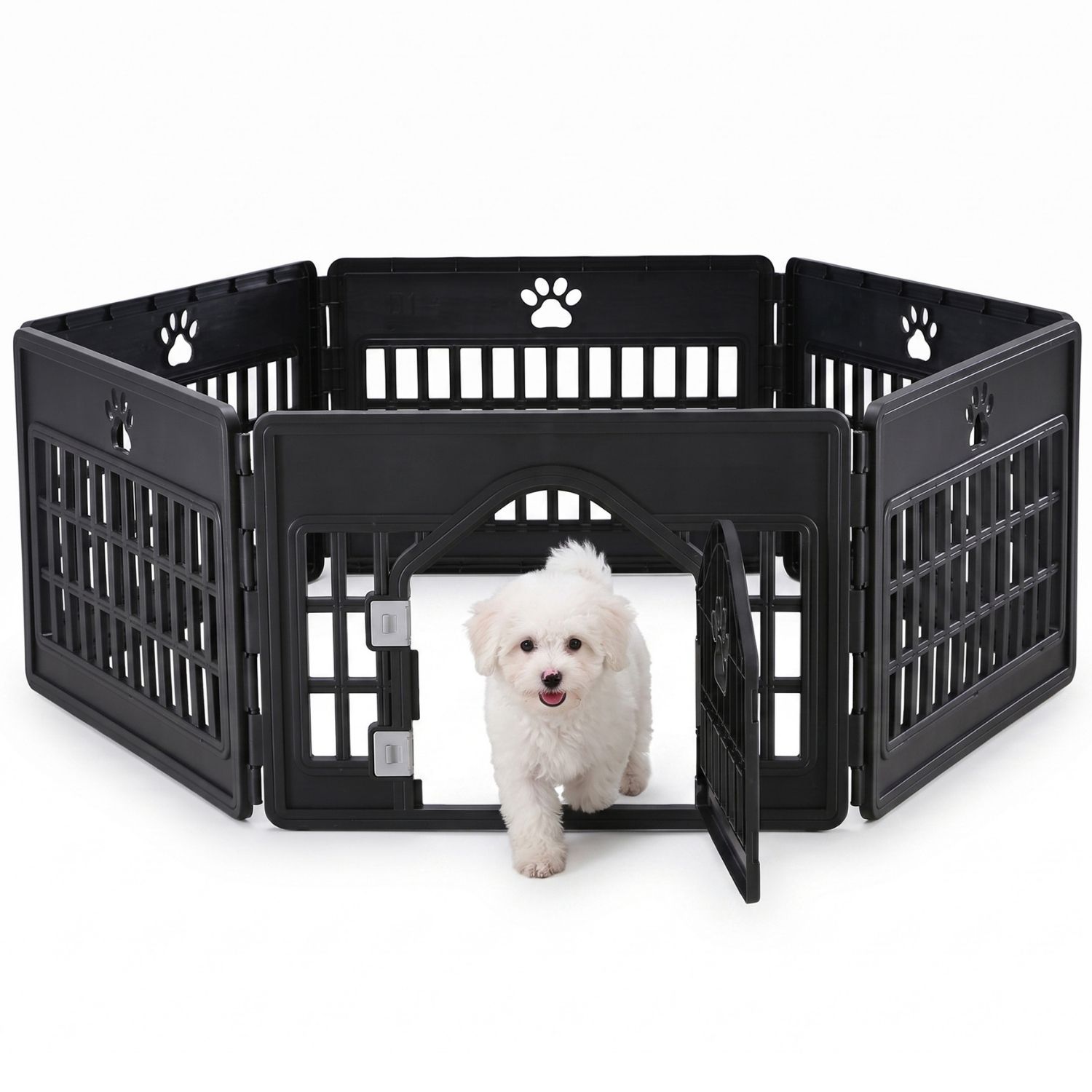 Plastic Dog With Movable Enclosure, Suitable For Small And Medium-sized Dogs, Cats And Rabbits — image 5