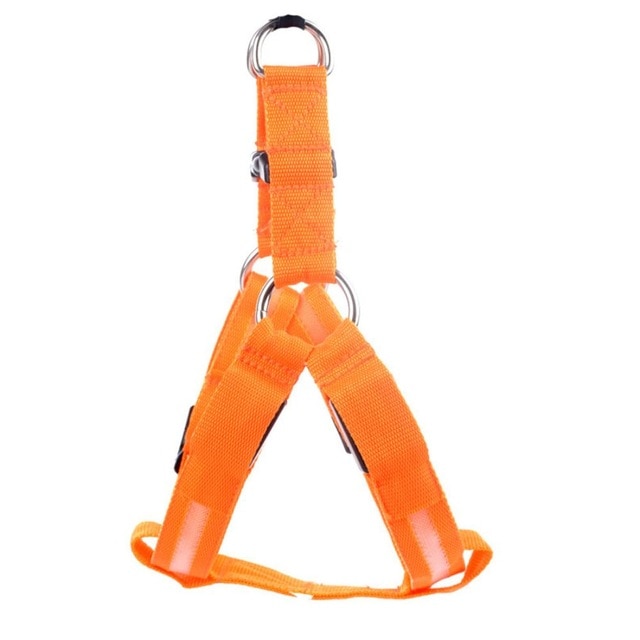 Nylon Pet Safety LED Harness Dog Product Flashing Light Harness Dog Harness Leash Rope Belt — image 13