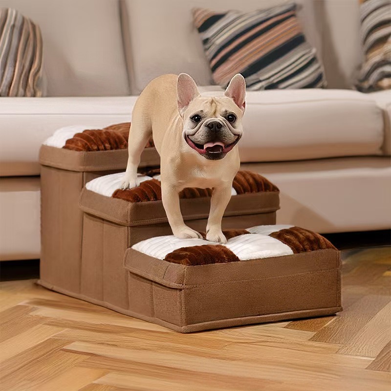 Escalera plegable de escalada para mascotas, almacenamiento y escalera para perros — imagen 3