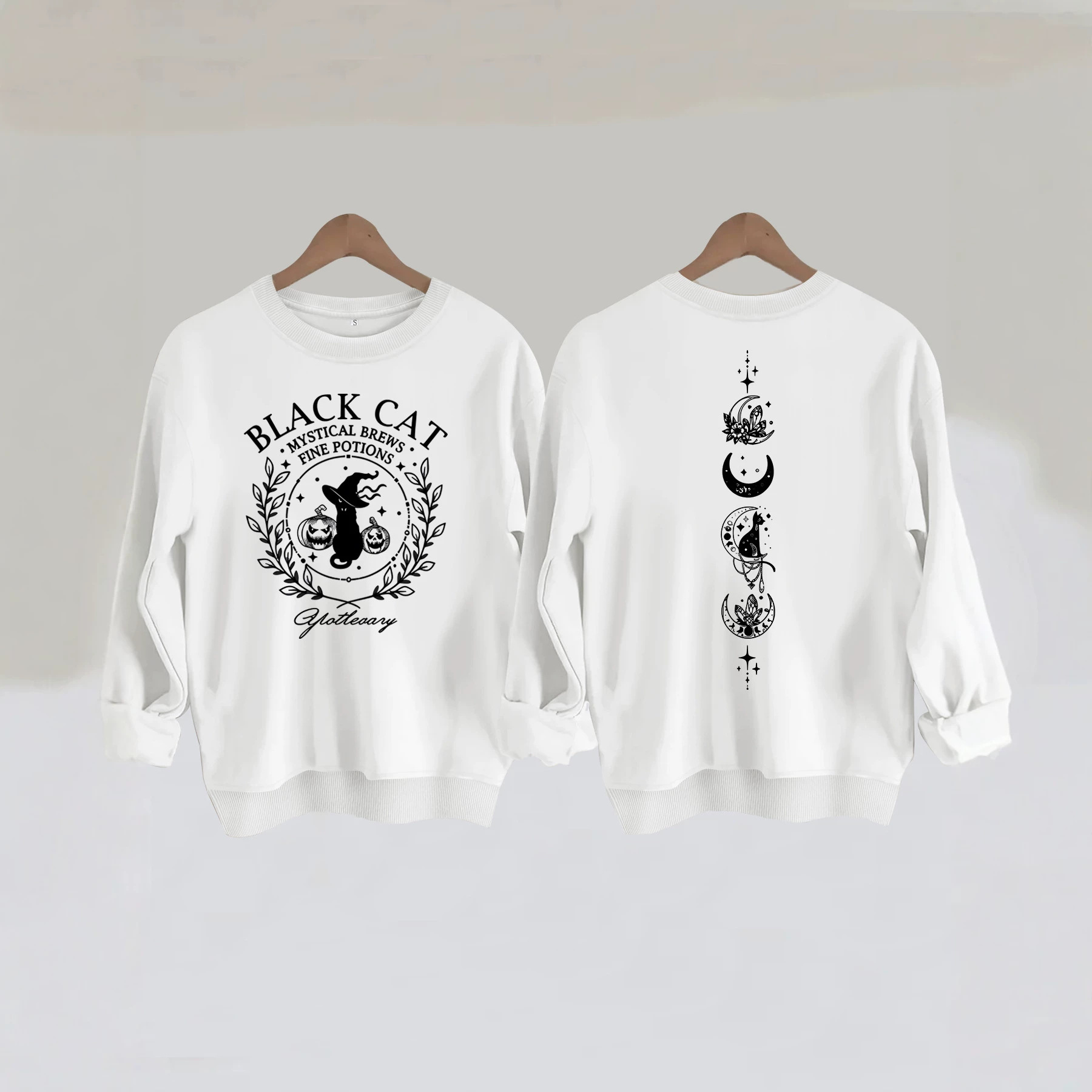 Black Cat Potion Hoodie — image 4