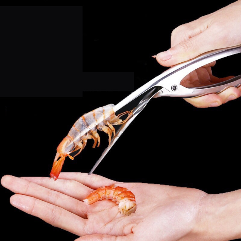 Shrimp Peeler Kitchen Appliances Portable Stainless Steel Shrimp Deveiner Lobster Practical Kitchen Supplies Fishing Knife Tools — image 7