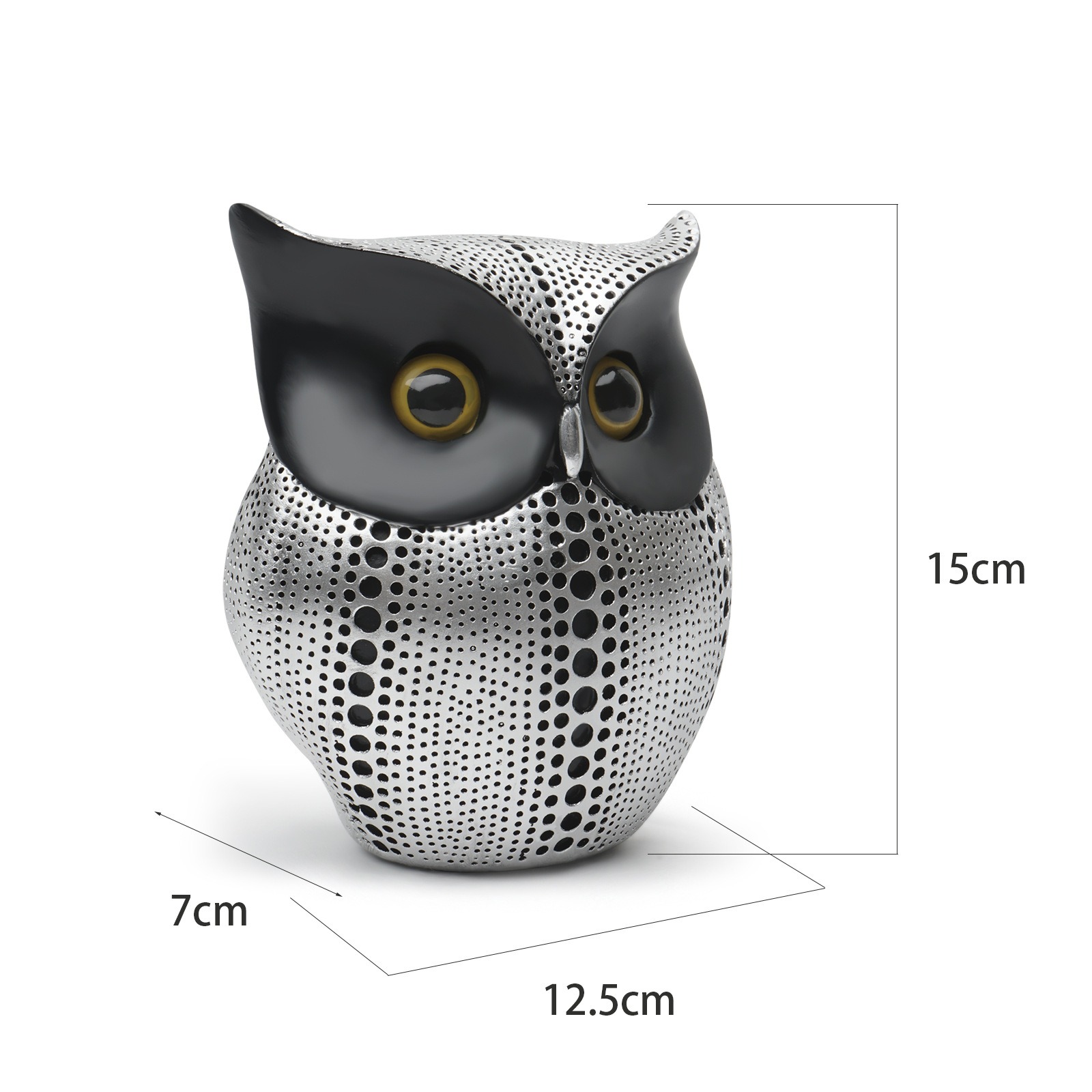 Minimalist Owl Resin Home Decoration — image 2