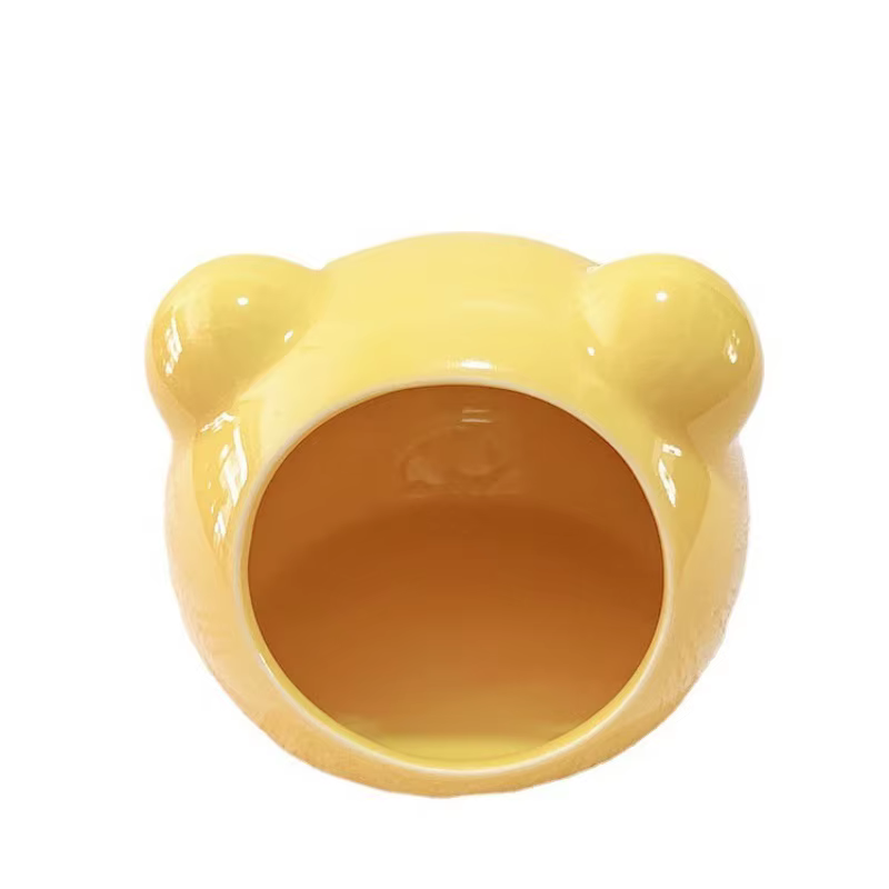 Ceramic Hamster Nest Summer Cooling Pet Ice House Ceramic Nest Dutch Pig Golden Bear Sleeping Nest Ceramic SummerHouse NewDesign — image 2