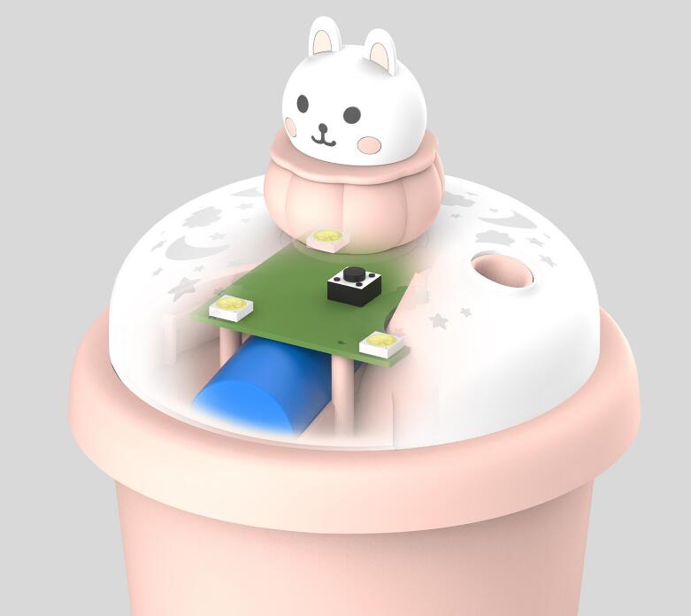 New Cute Pet USB Mini Humidifier Home Car Wireless Aromatherapy Cute Air Spray — image 5