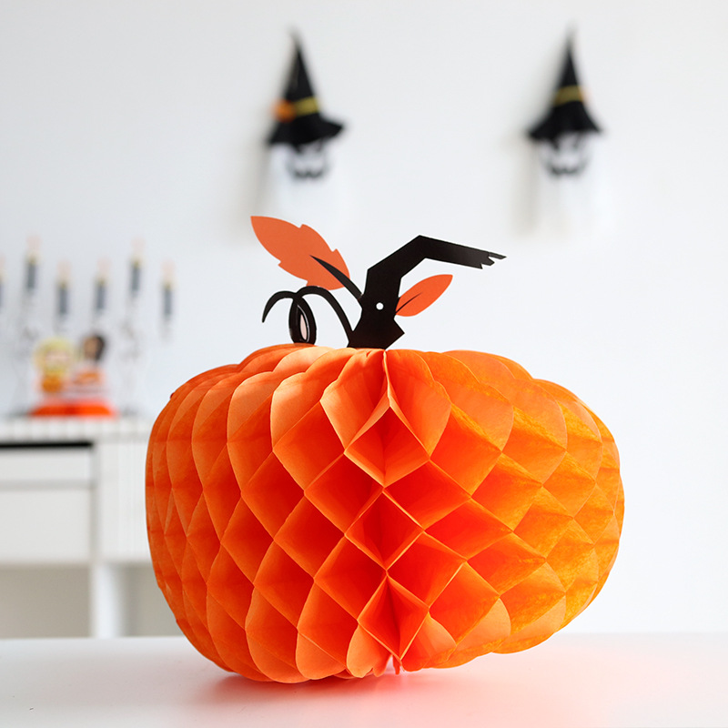 Adorno de Papel en forma de Colmena para Murciélagos, Decoración de Halloween — imagen 3