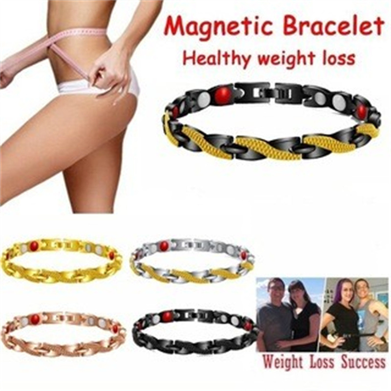 Men's Detachable Dragon Pattern Bracelet 7mm Simple Couple Bracelet New Magnetic Therapy — image 1