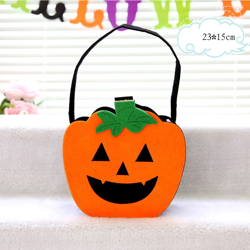 Halloween Props Witch Pumpkin Bag Owl Candy Bag Children's Kindergarten Gift Handheld Pumpkin Bag — image 9