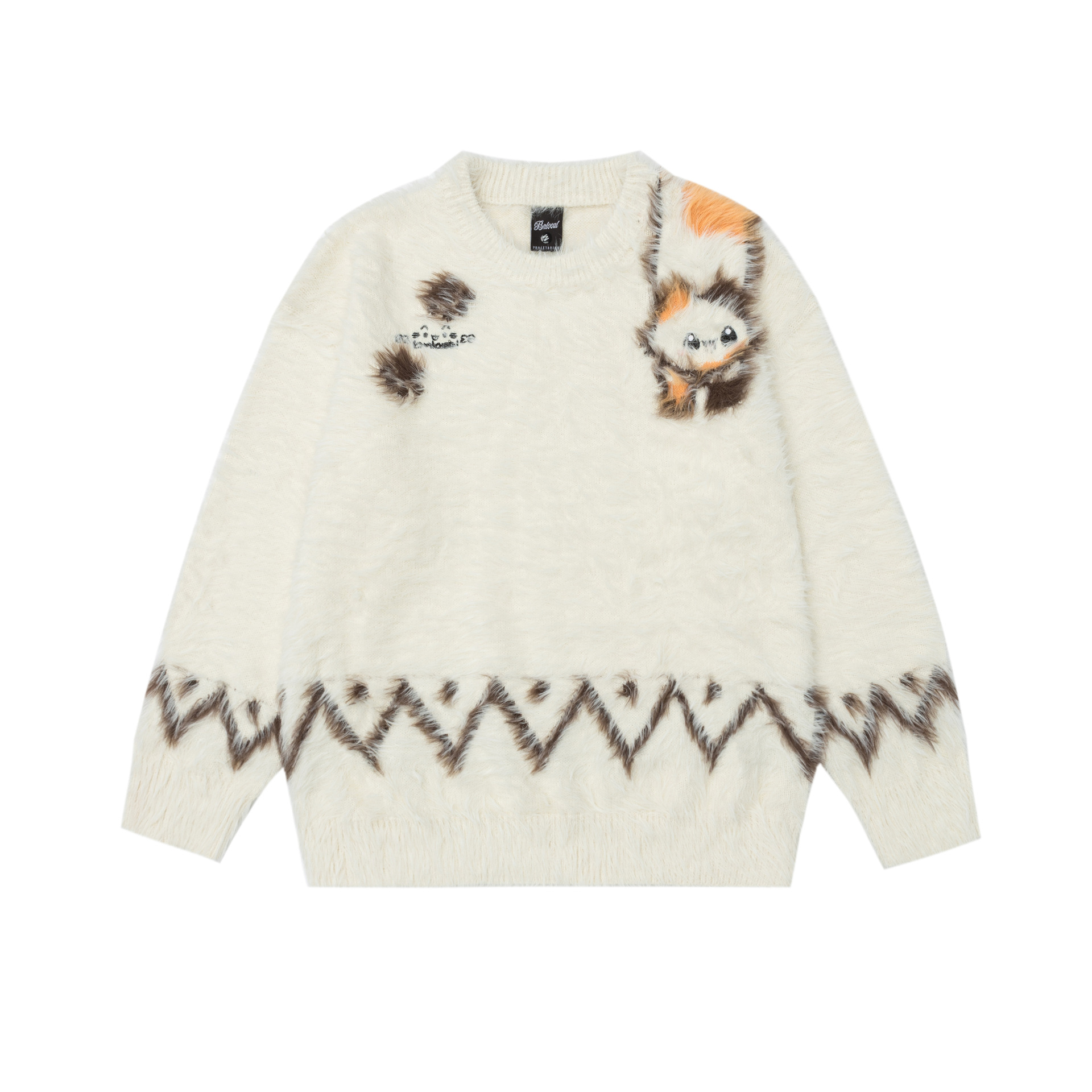 Fel Island Cat Jacquard Sweater — image 7
