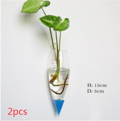 Vaso de Vidrio para Terrario Decorativo en Línea - Jardín Acuático para Hogar — imagen 38