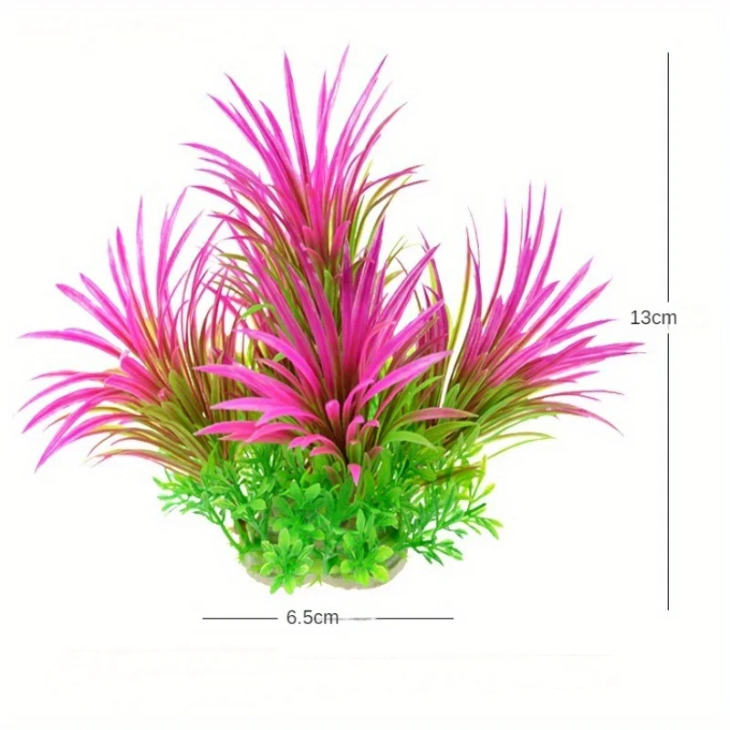 Artificial Aquarium Decoration Plants Small Water Weeds Ornament Aquatic Plant Fish Tank Accessories Decoration Landscape — image 4