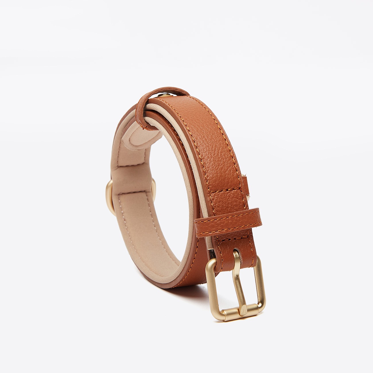 Collar de Cuero Luxe para Perros - Resistente al Desgaste, Ampliable y Moda — imagen 8