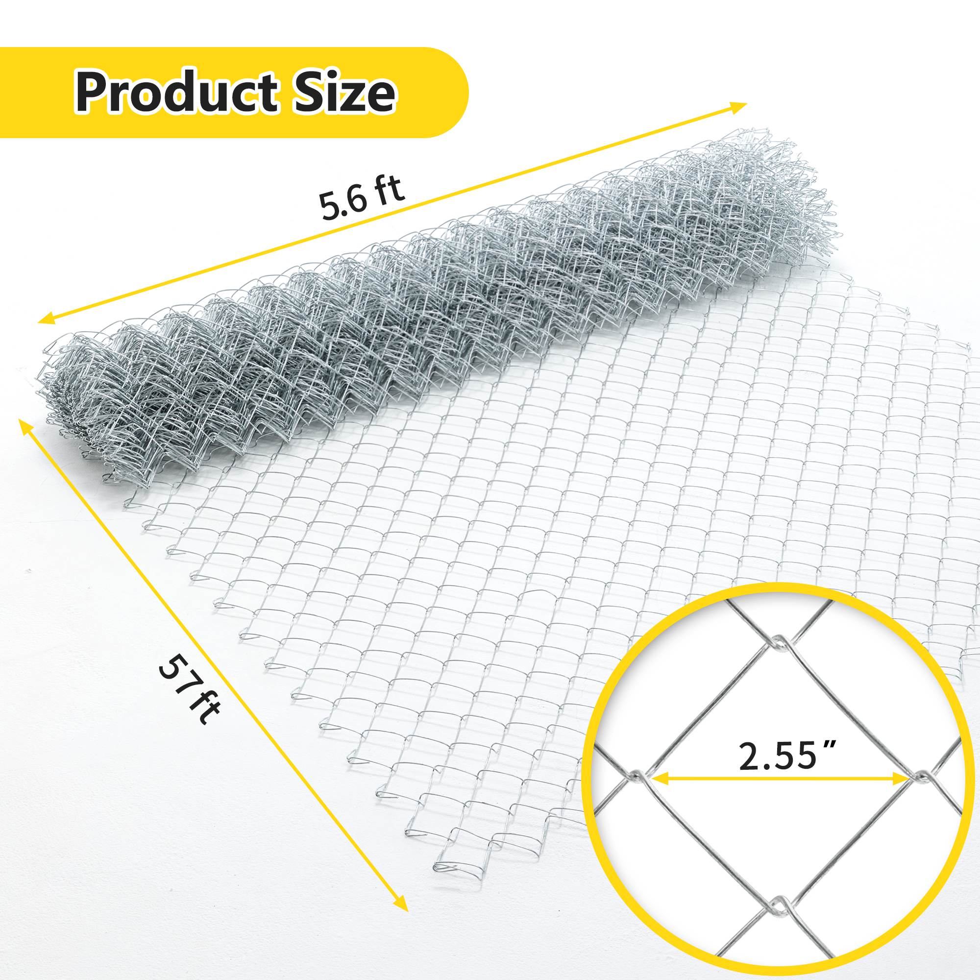Farm Fence Heavy Zinc Coating Cattle Fence, Field Wire Fencing Deer Fence, Goat Fence, Hog Wire Fencing For Yard Livestock & Animals Protection — image 5