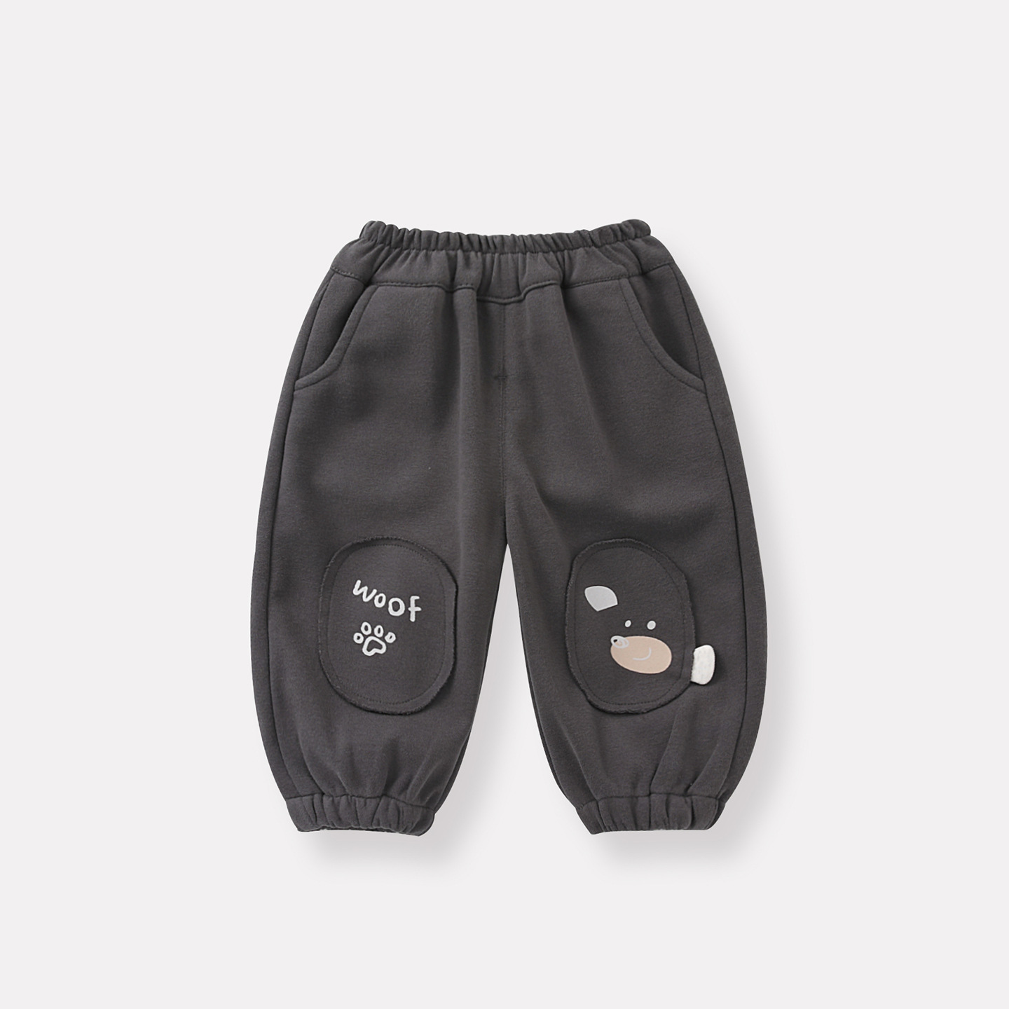Baby Bear Knit Sweatshirt and Sweatpants Casual Two-Piece Outfit — image 6