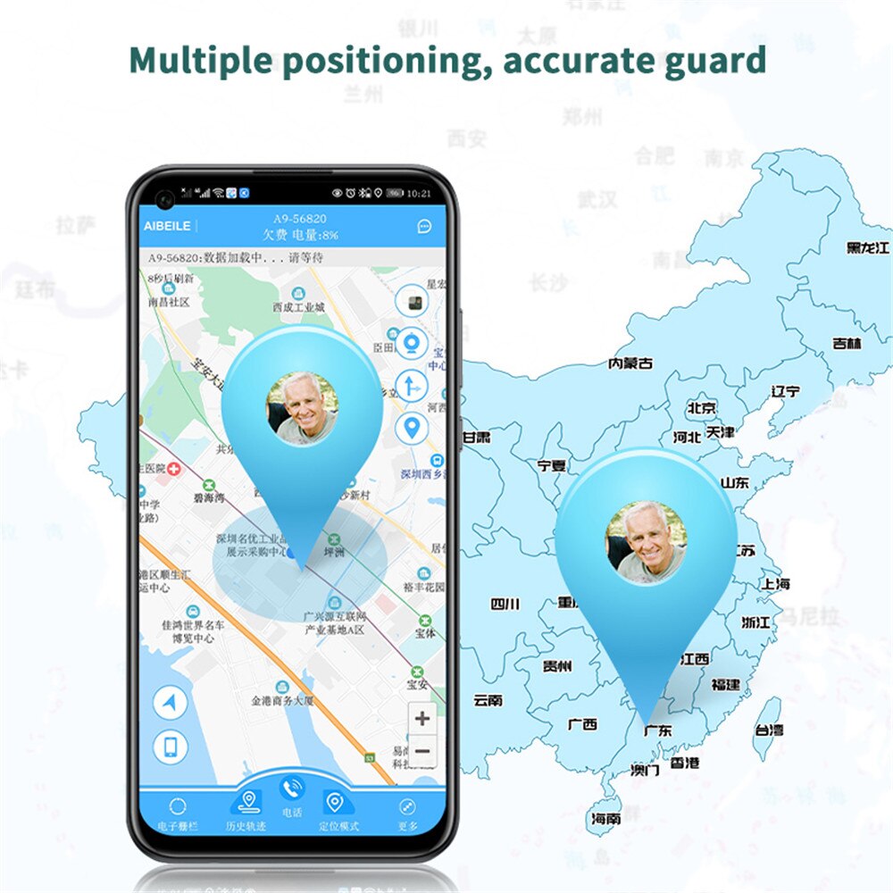 Kebidumei Hot Mini Micro GPS Trackers Locator For Kids Children Pets Cats Dogs Vehicle With Google Maps GSM GPRS Tracker — image 5