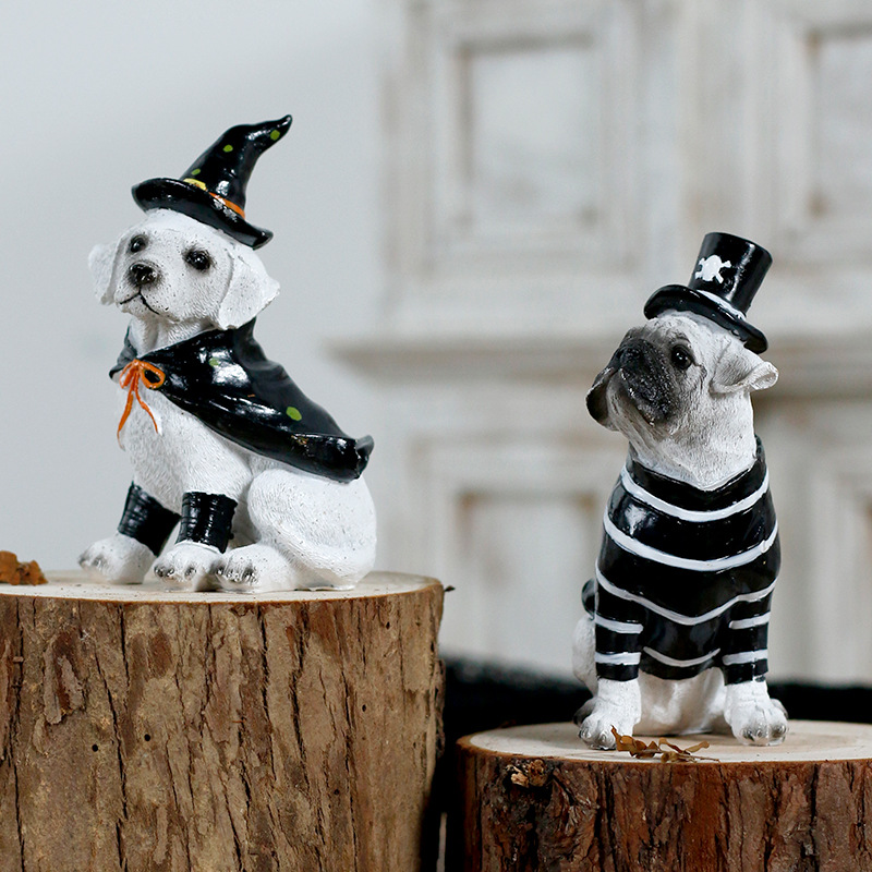 Figura de Bruja de Halloween para Perros en Estilo Europeo — imagen 1