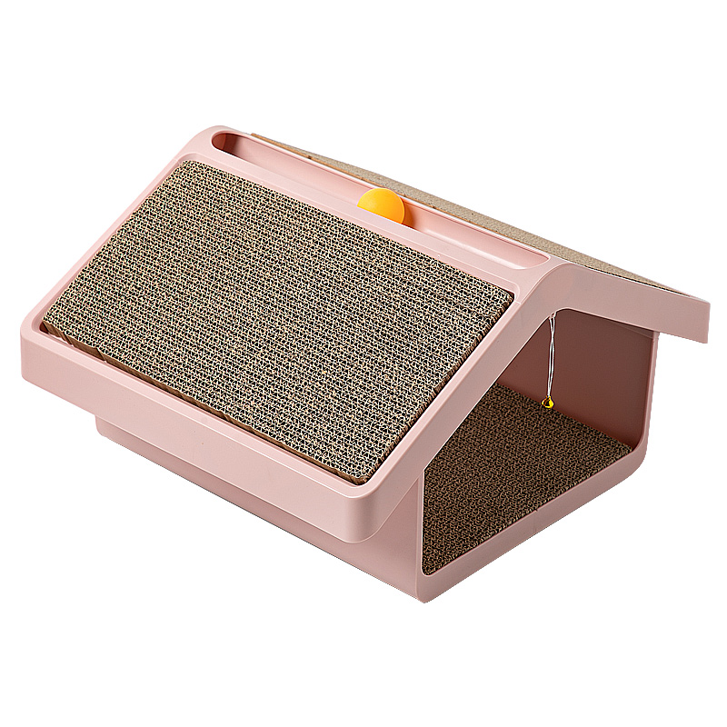 Litter Cat Cottage Cat Toys Cat Supplies Vertical Cat Claw Board Corrugated Paper Cat Scratching Board — image 8