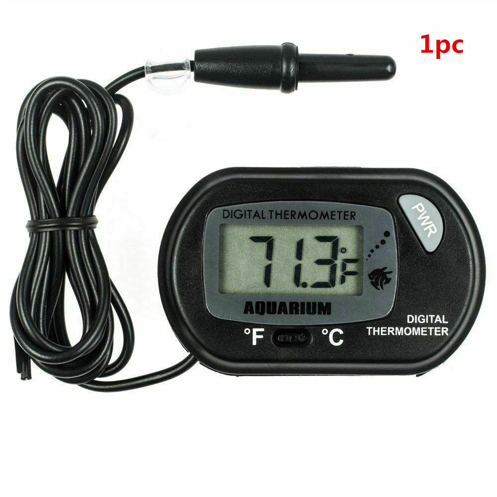 LCD Digital Aquarium Thermometer Fish Tank Water Temperature Meter Aquarium Temp Detector Fish Alarm Pet Supplies Tool Aquatic — image 8